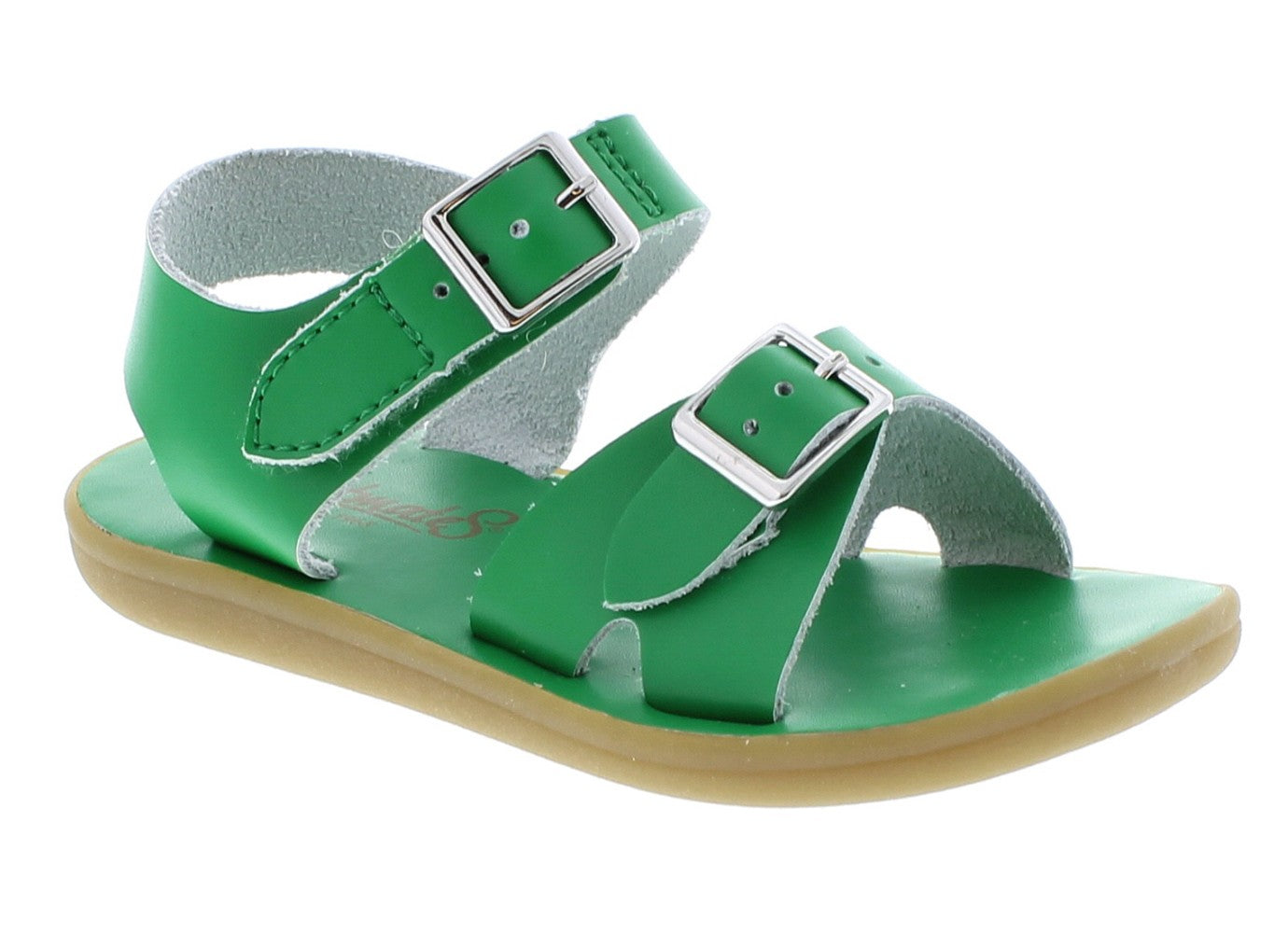 Footmates Childrens Shoes - Waterproof Tide Sandals - Kelly Green