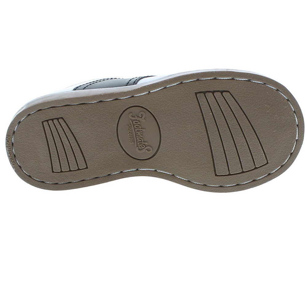 Footmates Childrens Shoes - Cheer Saddle Oxford - White / Black