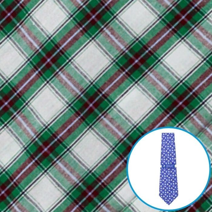 Bailey Boys J. Bailey Neck Tie - Evergreen Plaid by Bailey Boys
