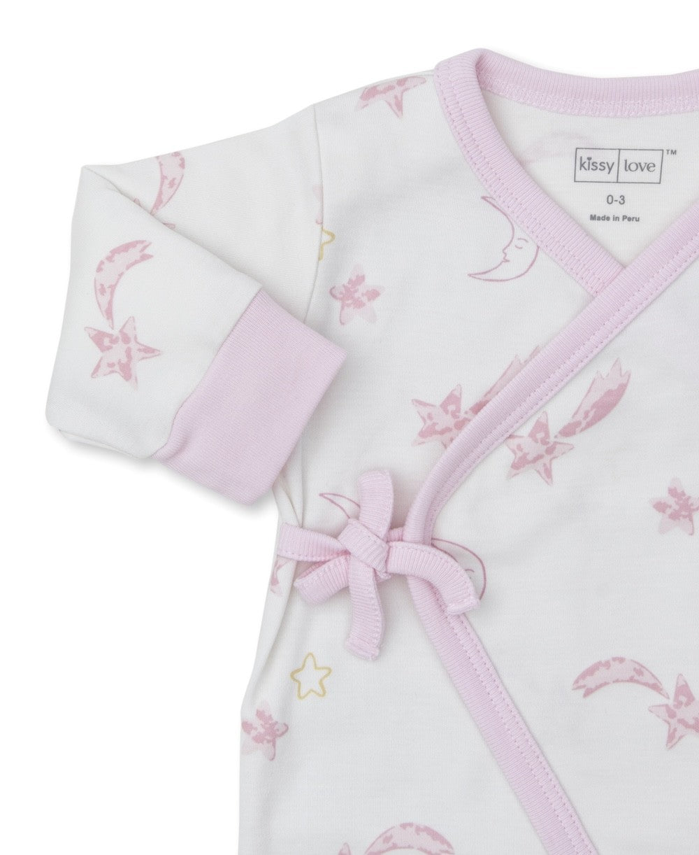 Kissy Kissy Love Baby Girls Starry Sky Playsuit - Pink by Kissy Kissy