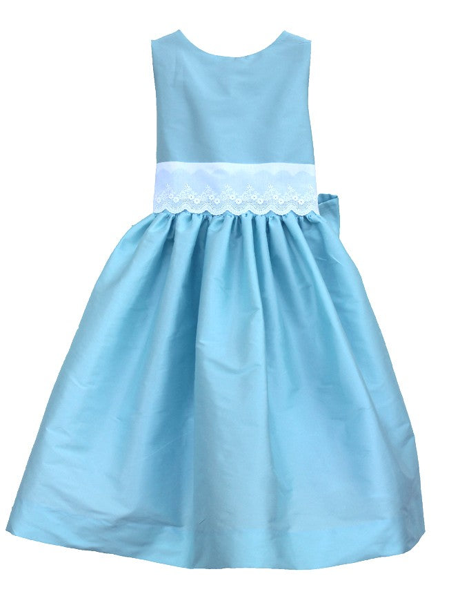 Susanne Lively Girls Sleeveless Special Occasion Dress - Blue