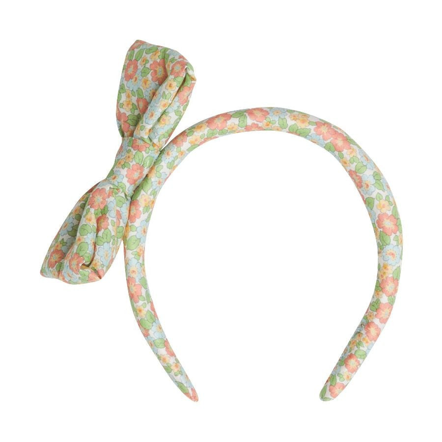 Sal & Pimenta Girls Bow on Headband - Liberty Floral Garden by Sal & Pimenta