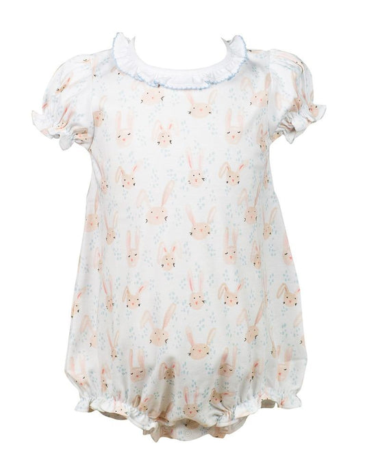 Proper Peony Baby Girls Pink Hoppy Easter Bunny Bubble