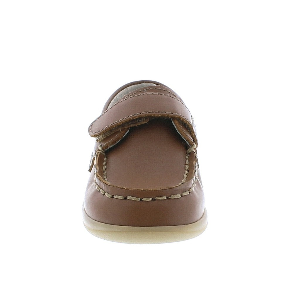 Footmates Baby / Toddler Boys Shoes - Peyton Loafer - Chestnut Brown