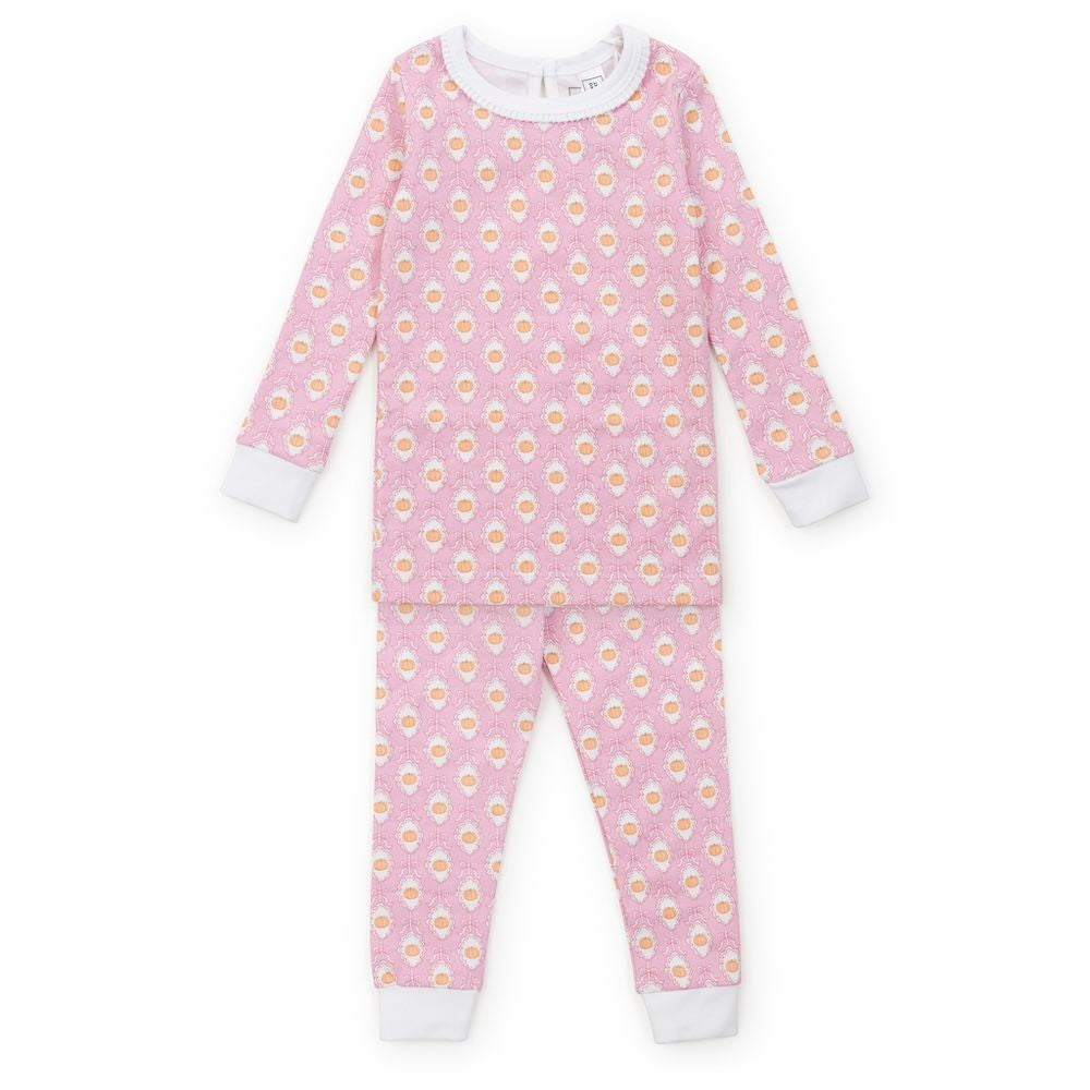 Lila & Hayes Girls Ava Pajamas - Pink Pretty Pumpkins
