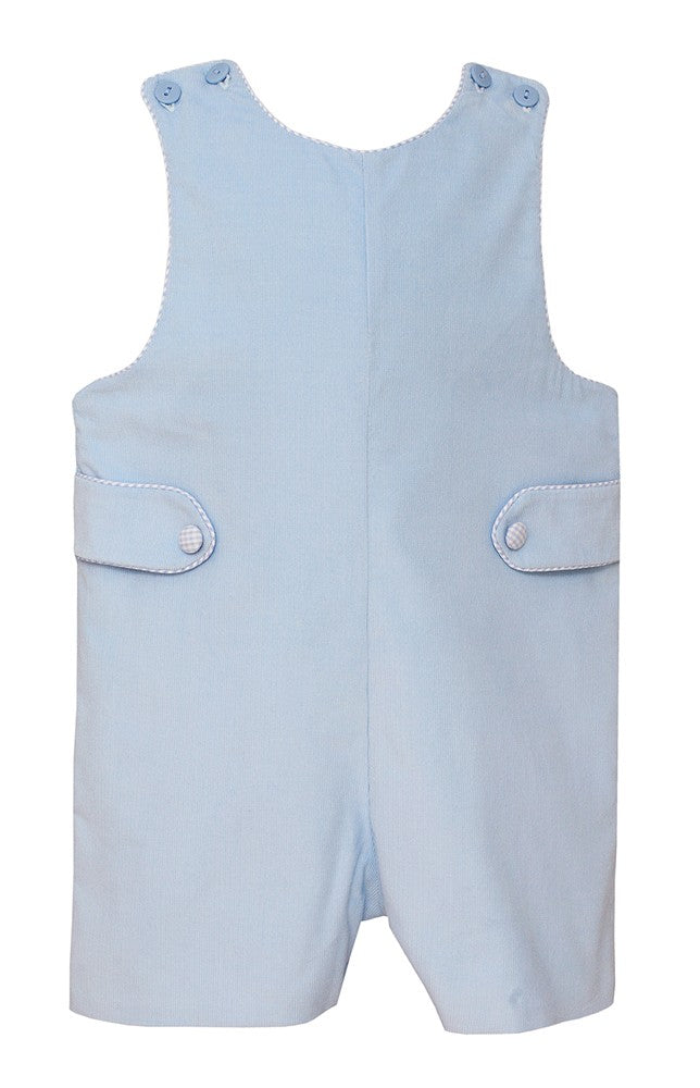 Claire & Charlie Baby / Toddler Boys Light Blue Corduroy Jon Jon