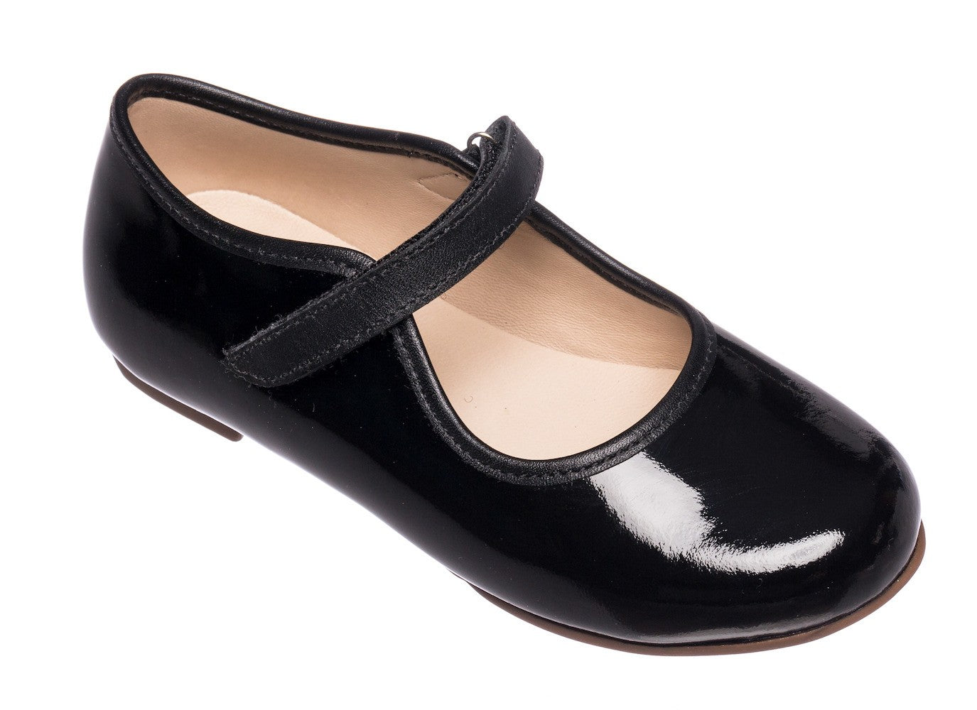 Elephantito Girls Shoes - Coco Mary Janes - Patent Black