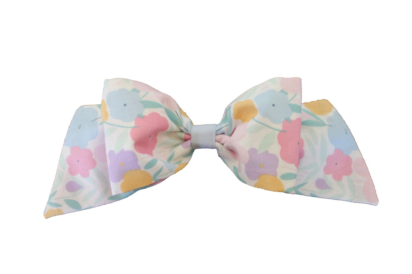 Susanne Lively Girls Hair Bow to Match Dress - Pastel Floral