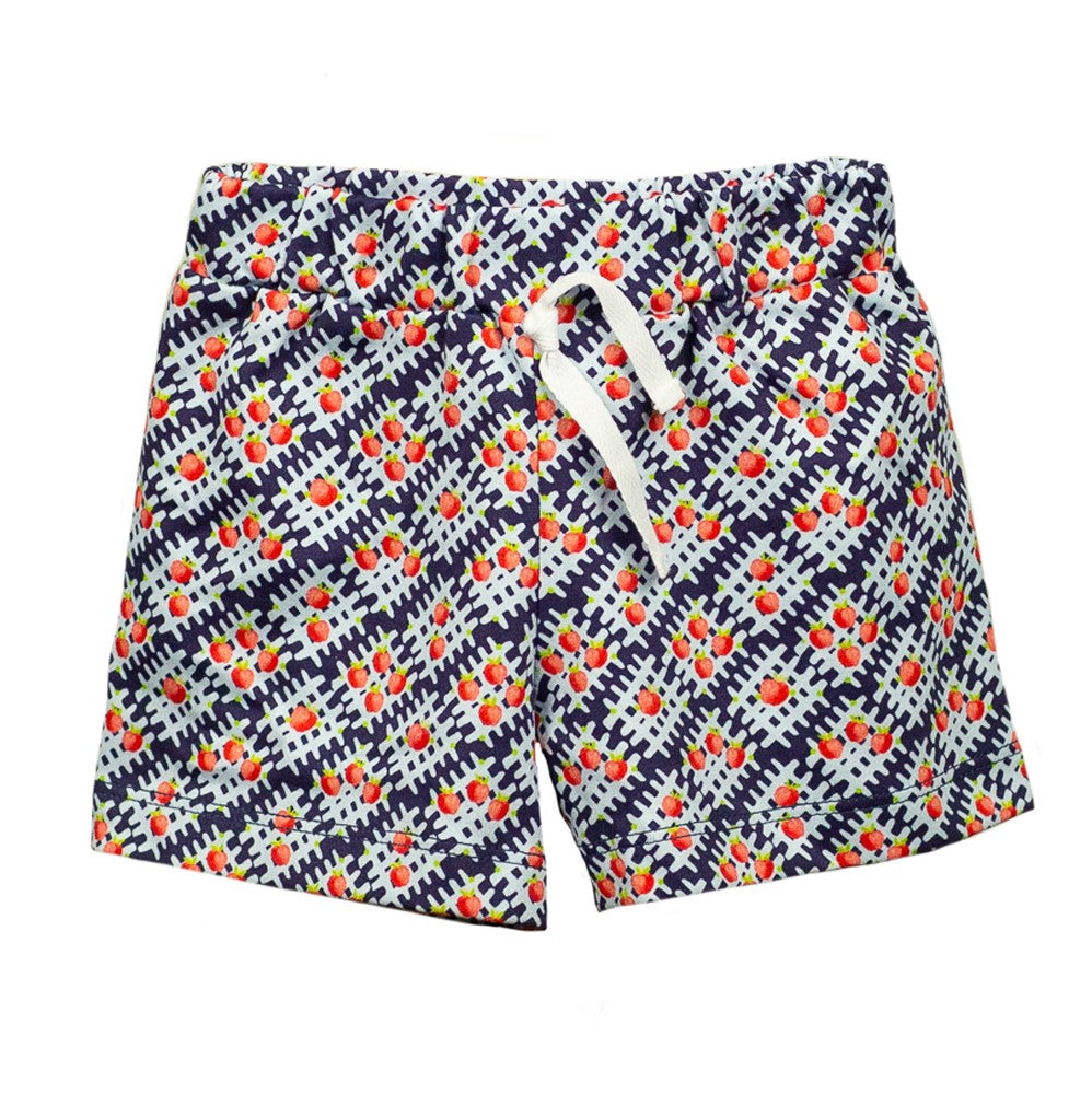 Proper Peony Parkside Boys Shorts - Apple Plaid