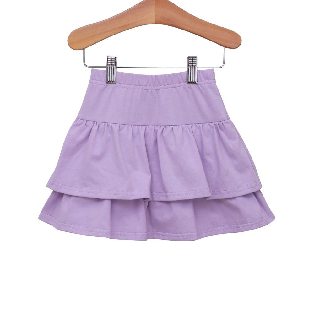 Trotter Street Kids Girls Rosemary Skort - Lavender by Trotter Street Kids
