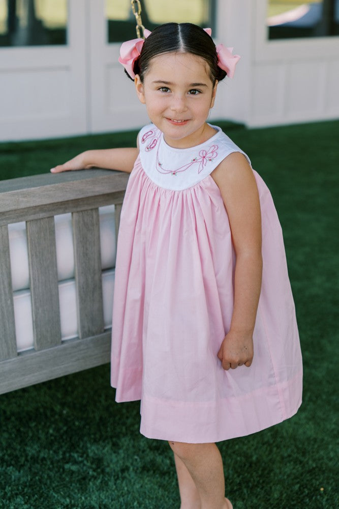 Proper Peony Girls Pink Ballet Pirouette Sleeveless Dress