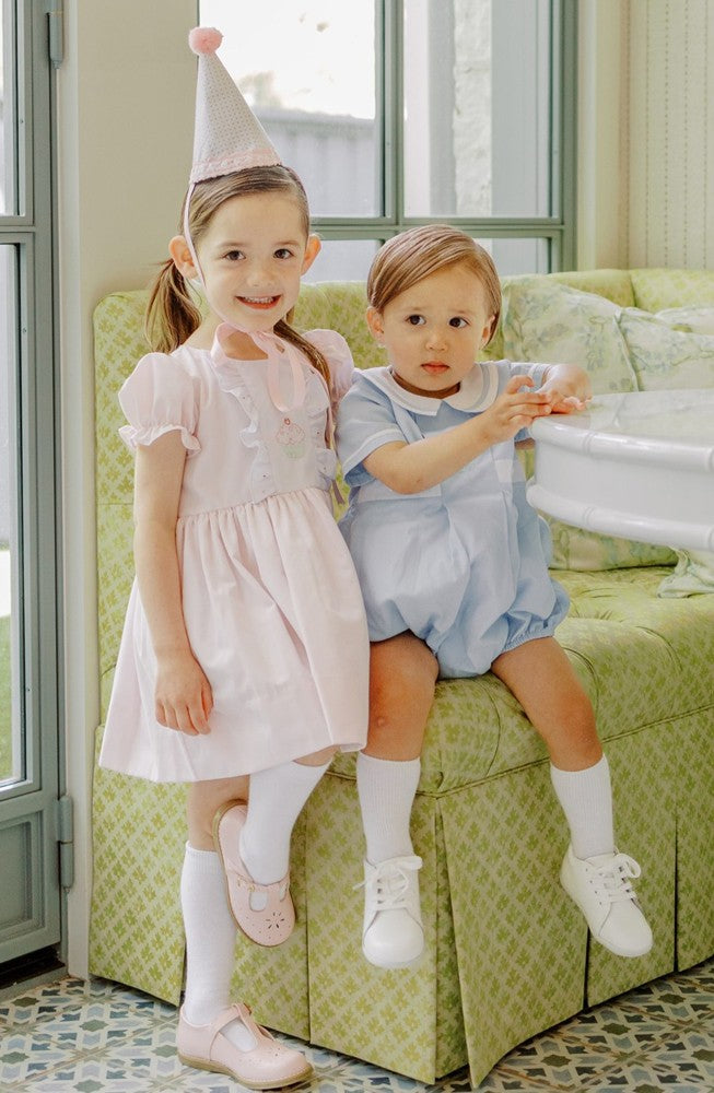 Proper Peony Girls Pink Birthday Cupcake Dress