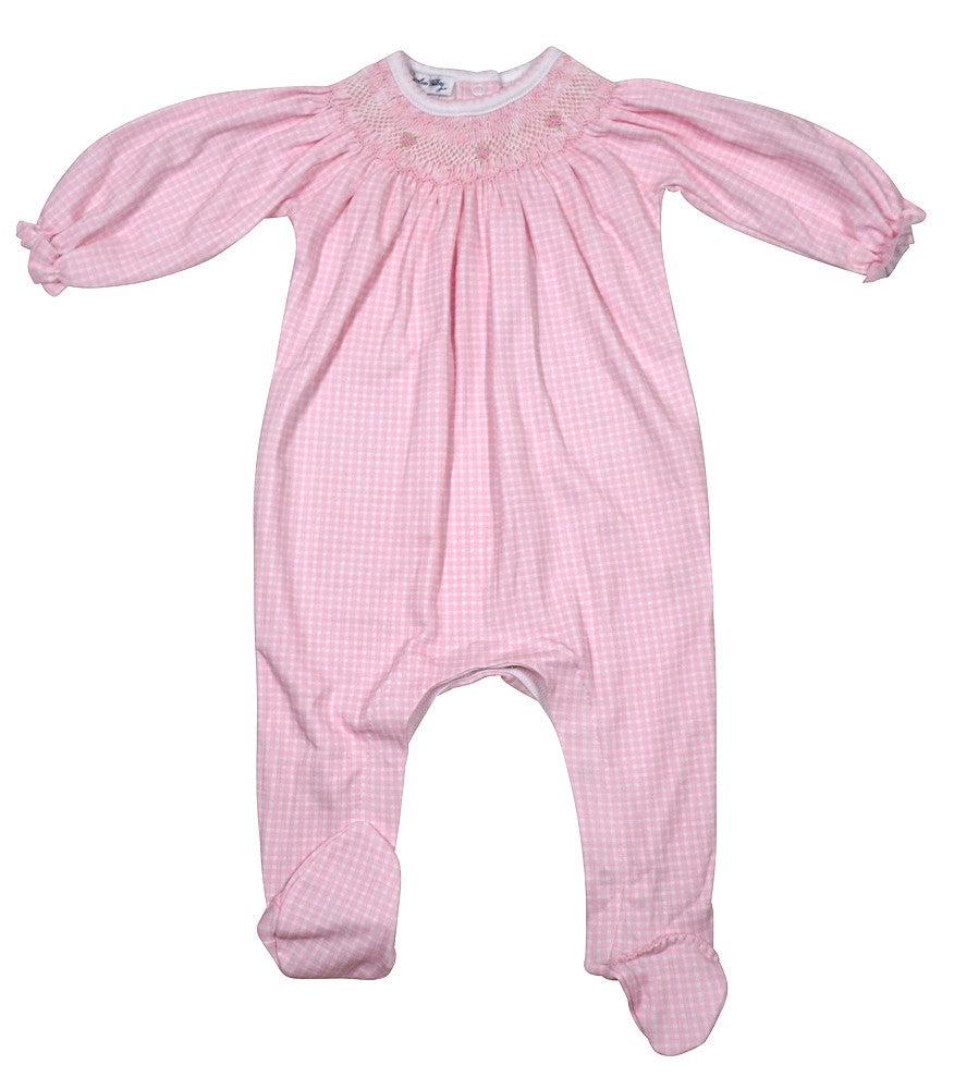 Magnolia Baby Paige and Porter's Smocked Bishop Footie