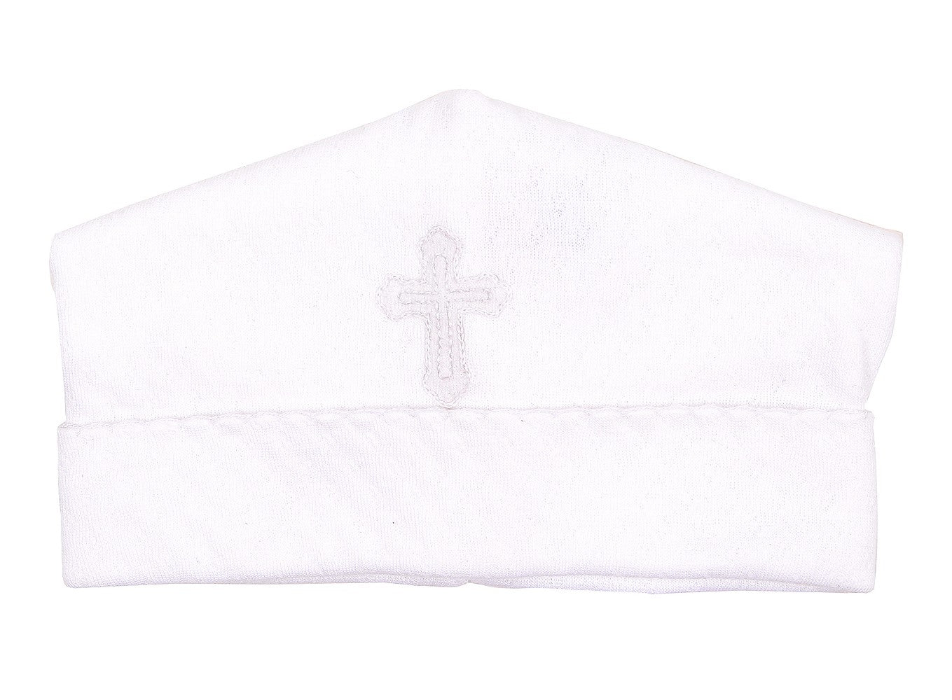 Magnolia Baby Girls / Boys White So Blessed Embroidered Cross Hat