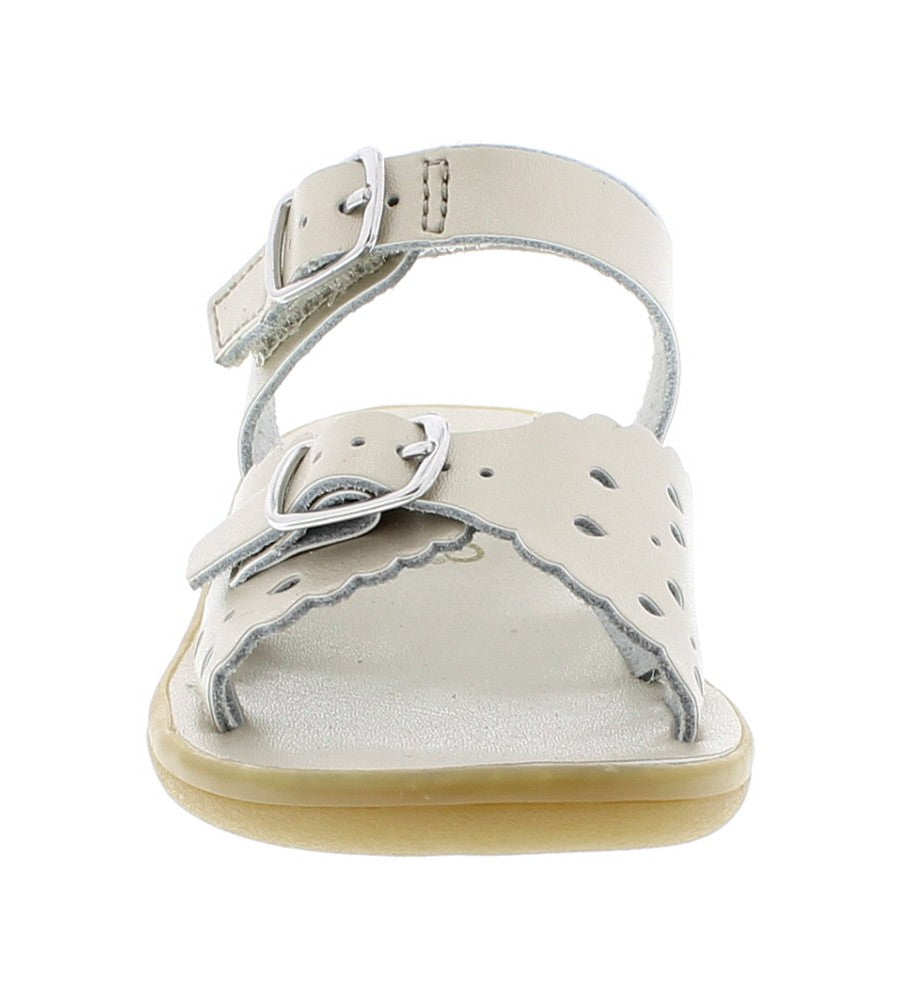Footmates Girls Shoes - Ariel Sandals - Soft Gold