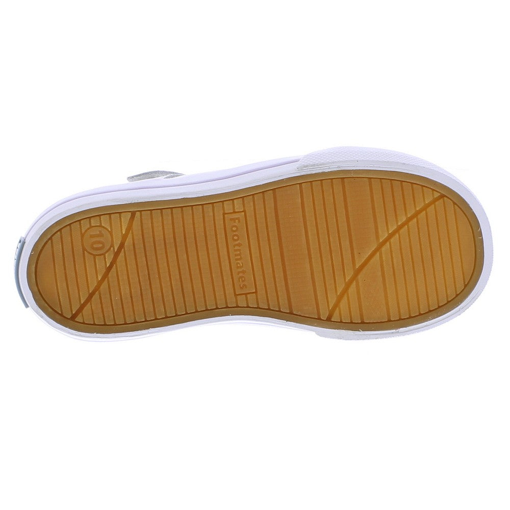 Footmates Girls Shoes - Drew Mary Janes - Leather - White