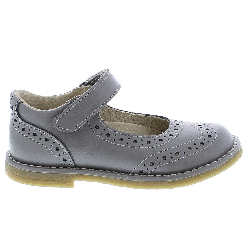 Footmates Girls Shoes - Lydia - Burnished Gray
