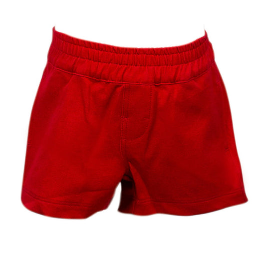 Proper Peony Parkside Boys Spencer Shorts - Red