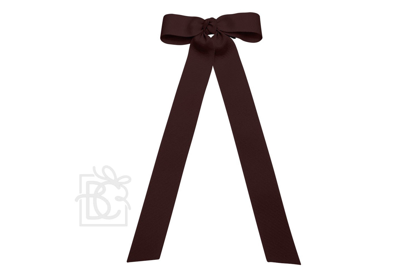 Beyond Creations Girls Grosgrain Bow with Streamer Tails - Burgundy by Beyond Creations