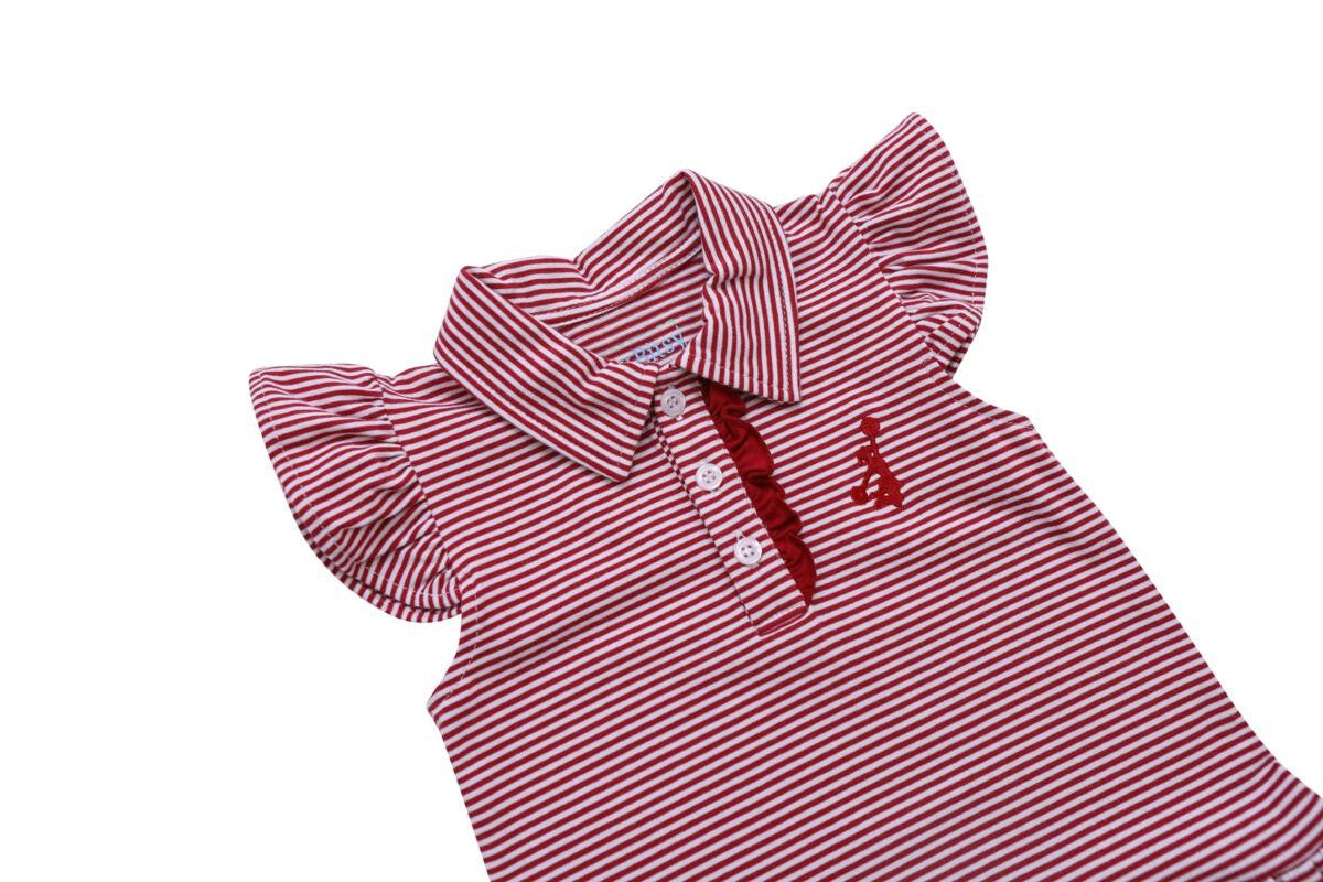 Itsy Bitsy Girls Game Day Cheer Dress - Crimson Tide Red
