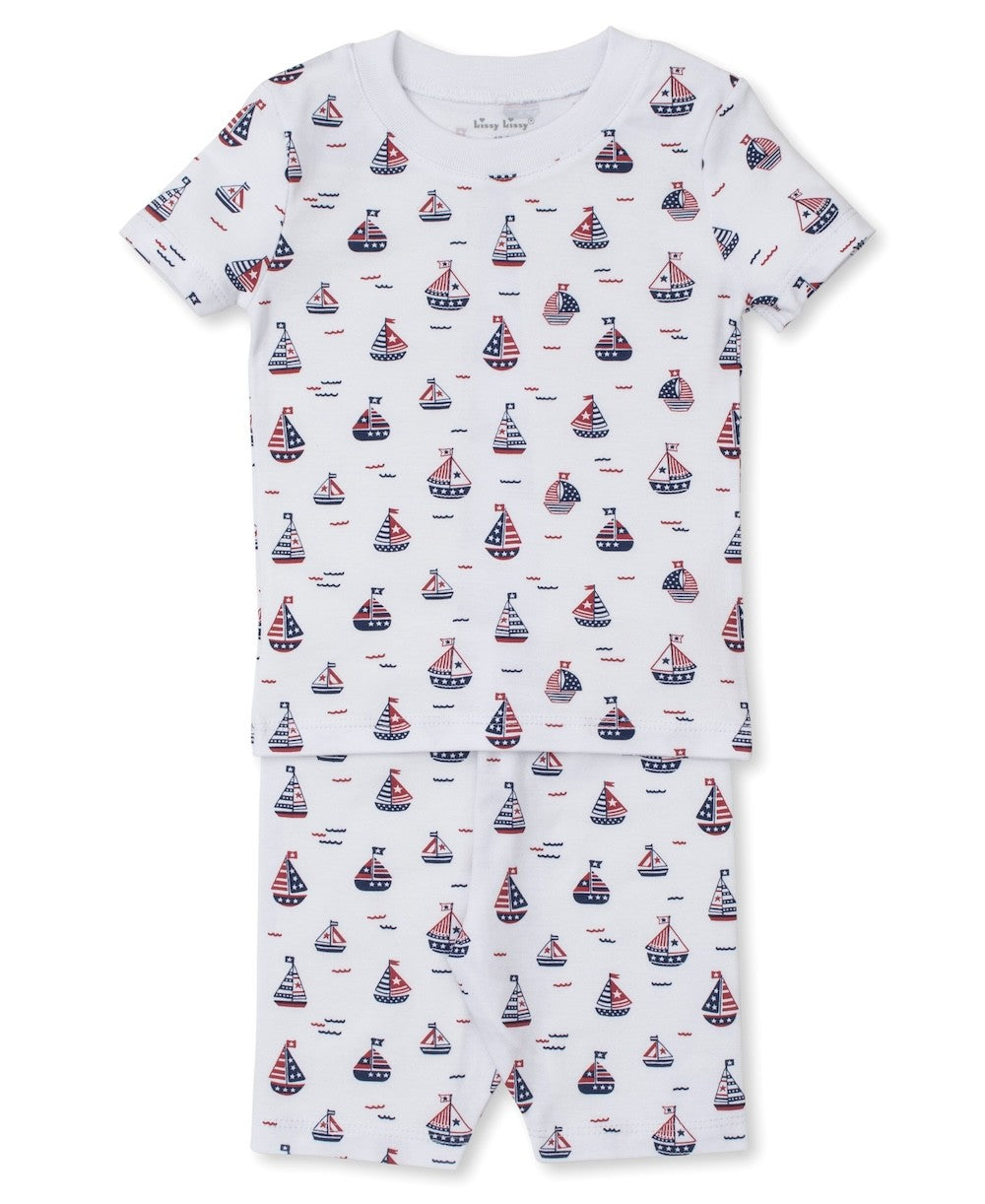 Kissy Kissy Boys Short Pajamas - Summer Regatta by Kissy Kissy