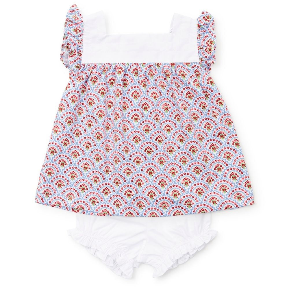 Lila & Hayes Girls Annie Bloomers Set - Bunting Floral