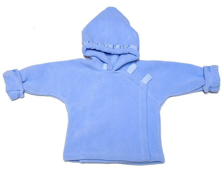 Widgeon Coats Baby Boys / Girls Fleece Warmplus Favorite Jacket with Hood - Pastel Blue