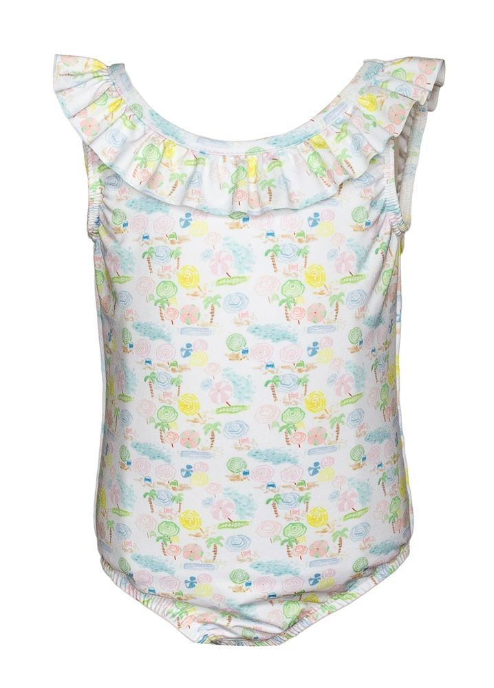 Proper Peony Girls Ocean Club One Piece Swimsuit
