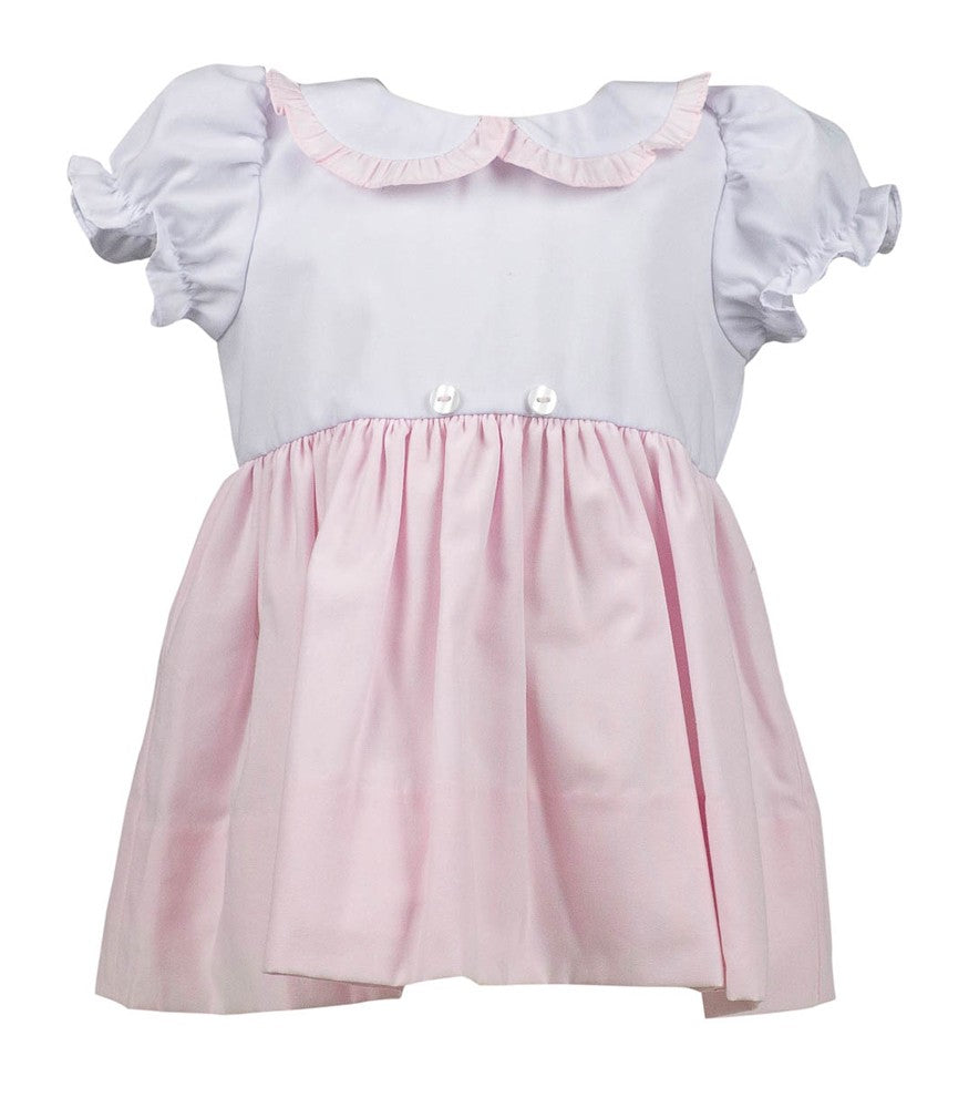 Proper Peony Girls Switch Sash Dress - Pink Birthday Cupcake by Proper Peony