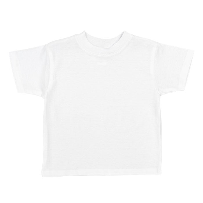 The Bailey Boys Unisex Boys / Girls T-Shirt - White Knit - Short Sleeves