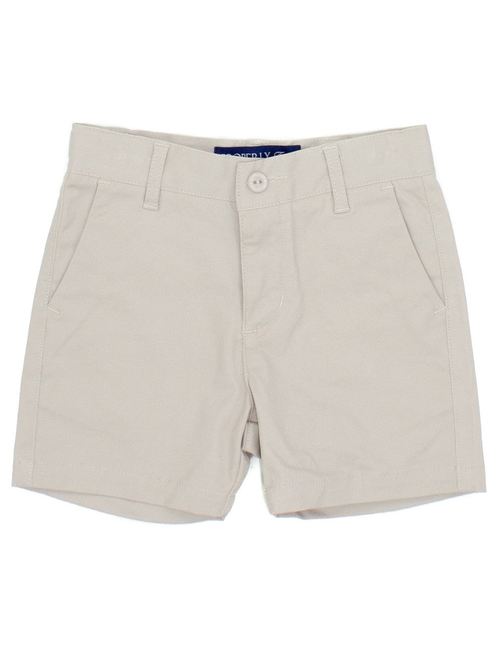 Properly Tied Boys Patriot Club Shorts - Khaki