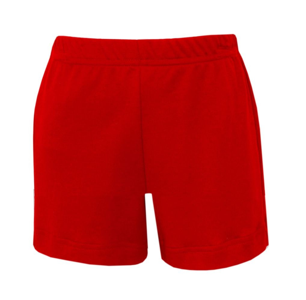 Claire & Charlie Boys Pull On Knit Shorts - Red