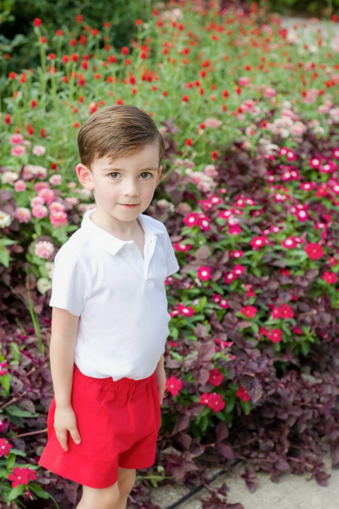 Proper Peony Parkside Boys Spencer Shorts - Red