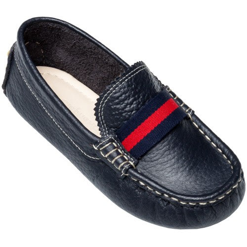 Elephantito Boys Shoes - Club Loafers - Navy Blue