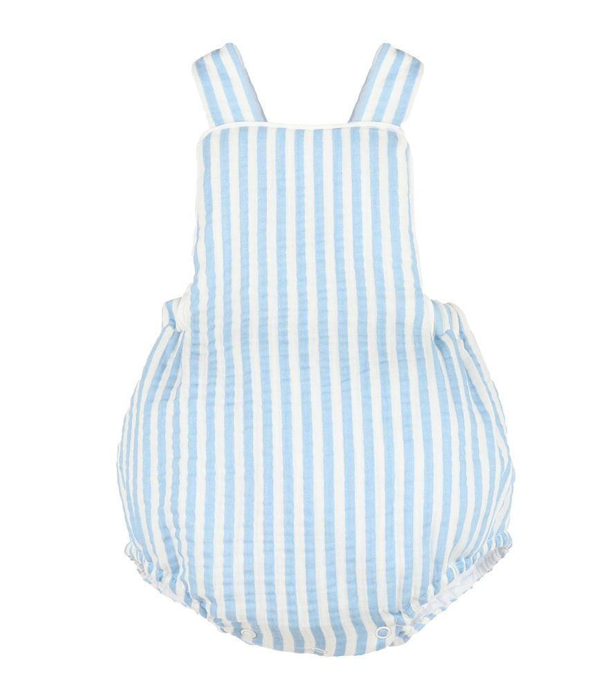 Sophie & Lucas Sullivan Baby Boys Stripe Bubble - Blue