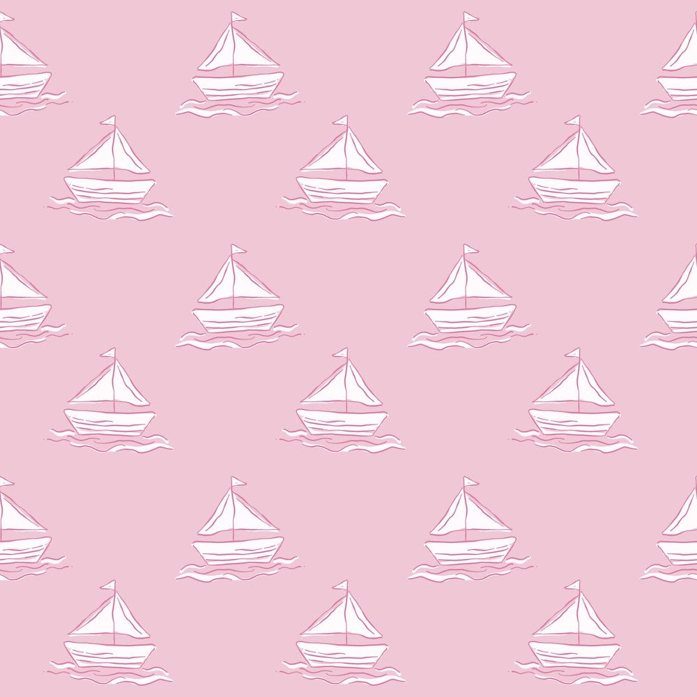 James & Lottie Girls Lainey Skirted Swimsuit - Pink Set Sail