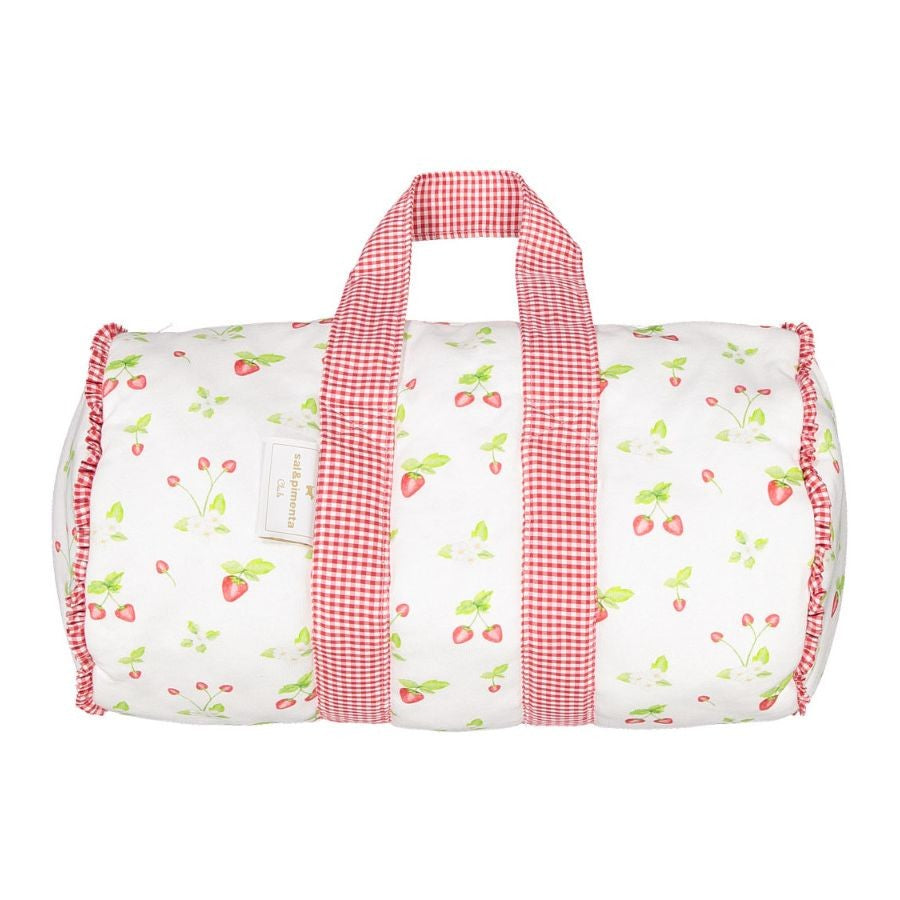 Sal & Pimenta Girls Weekend Duffel Bag - Daisies & Berries Print