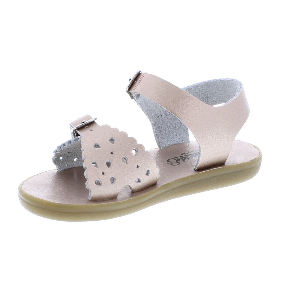 Footmates Girls Shoes - Ariel Sandals - Rose Gold