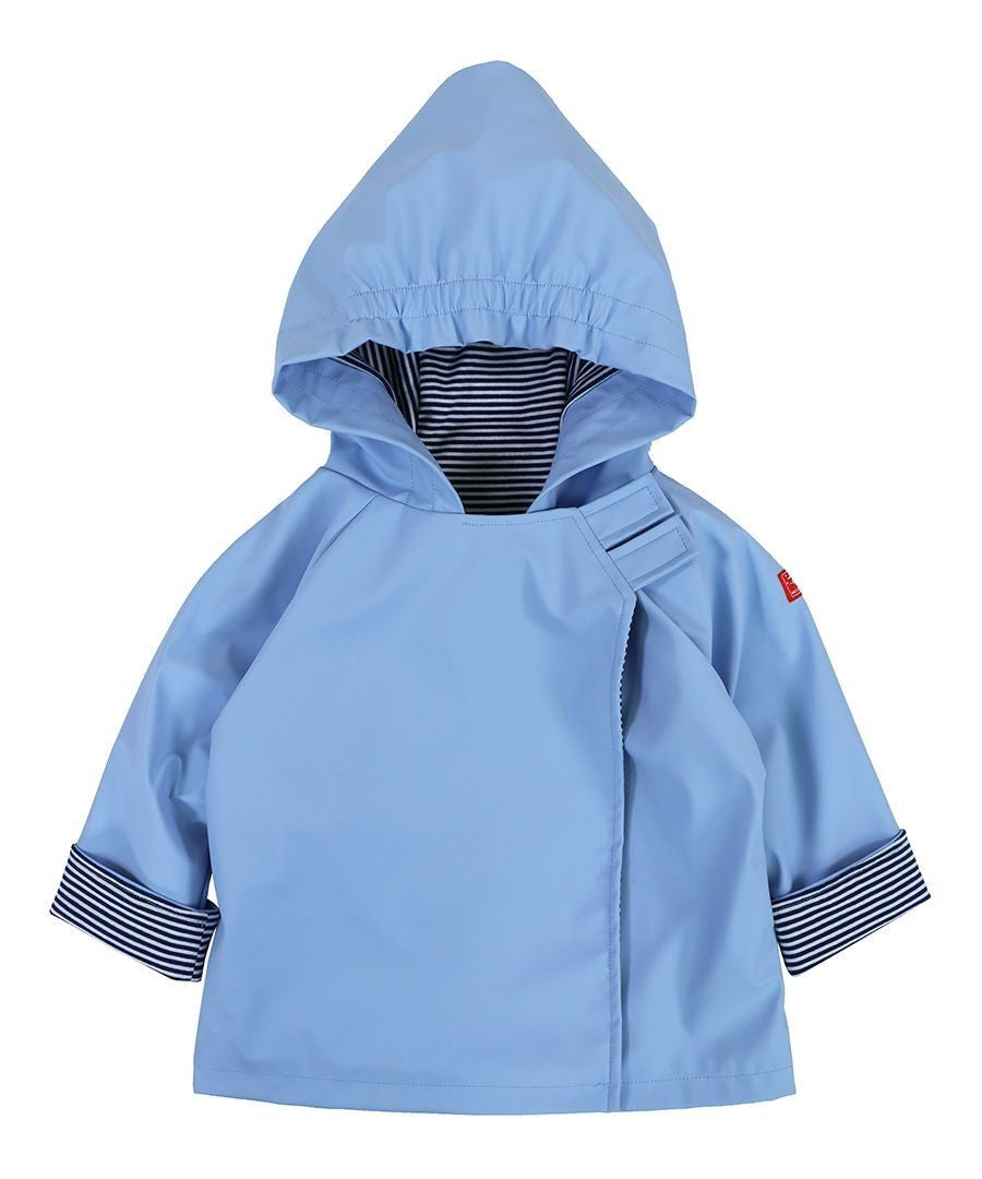 Widgeon Kids Unisex Favorite Rain Jacket with Hood - Angel Blue