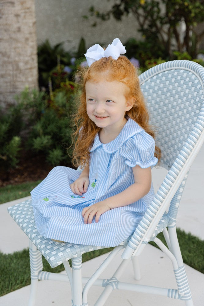 Bailey Boys Toddler Girls Float Dress - Blue Golf Masters