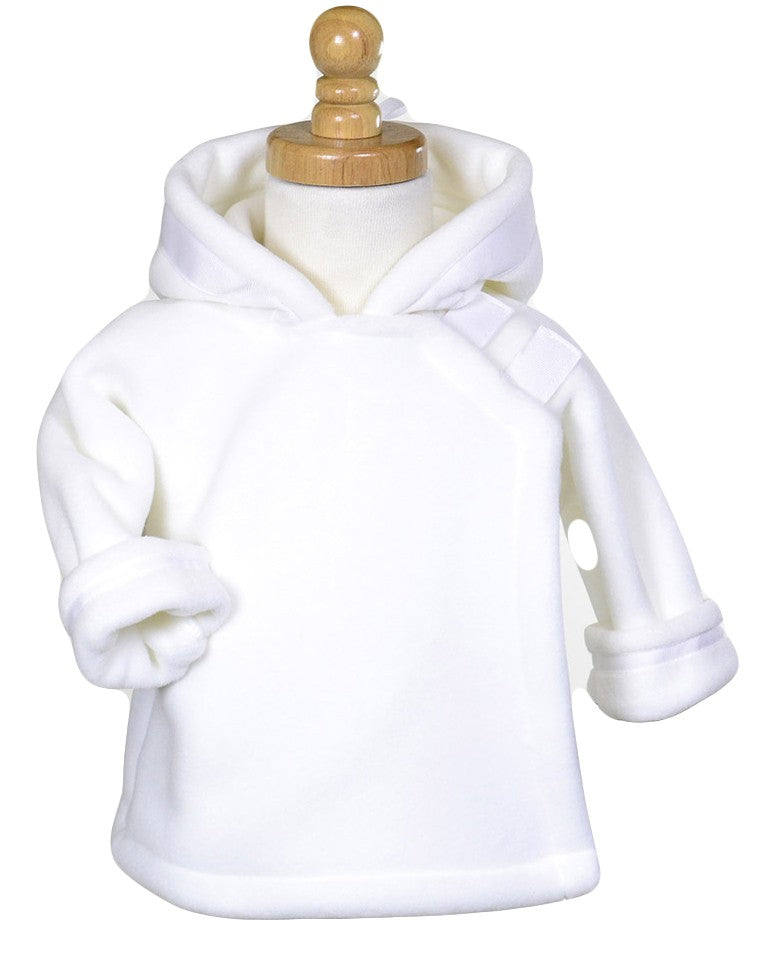 Widgeon Baby Boys / Girls Fleece Warm Plus Favorite Hooded Jacket Coat - White by Widgeon