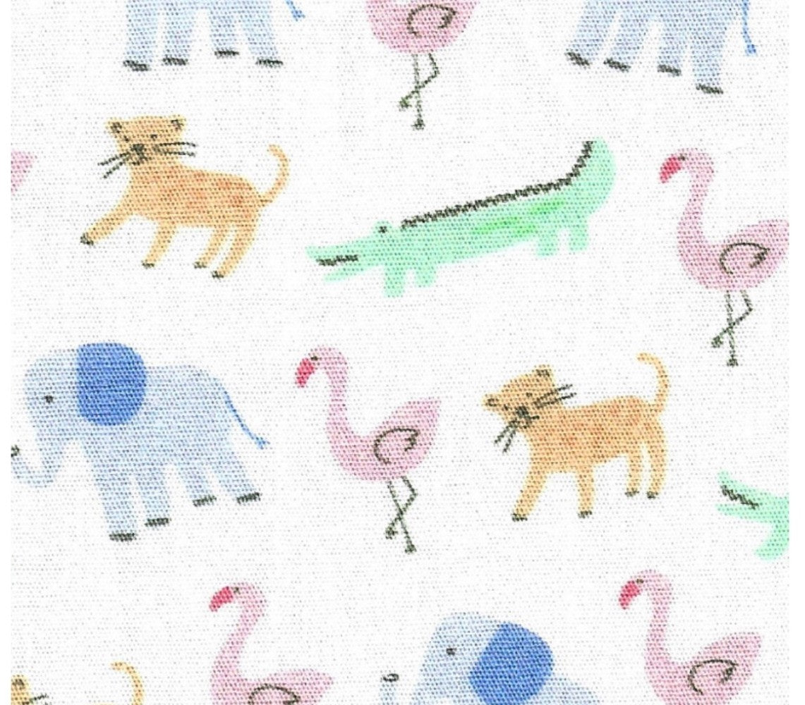 James & Lottie Girls Natalie Bloomers Set - Pink Zoo-pendous Zoo Animals