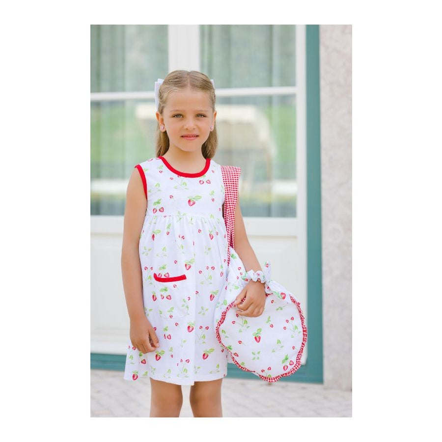 Sal & Pimenta Girls Weekend Duffel Bag - Daisies & Berries Print