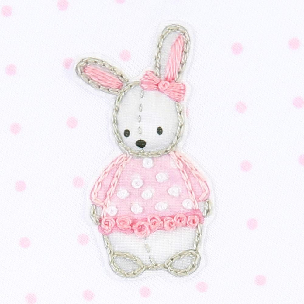 Magnolia Baby Girls Vintage Polka Dot Bunny Embroidered Bloomers Set by Magnolia Baby