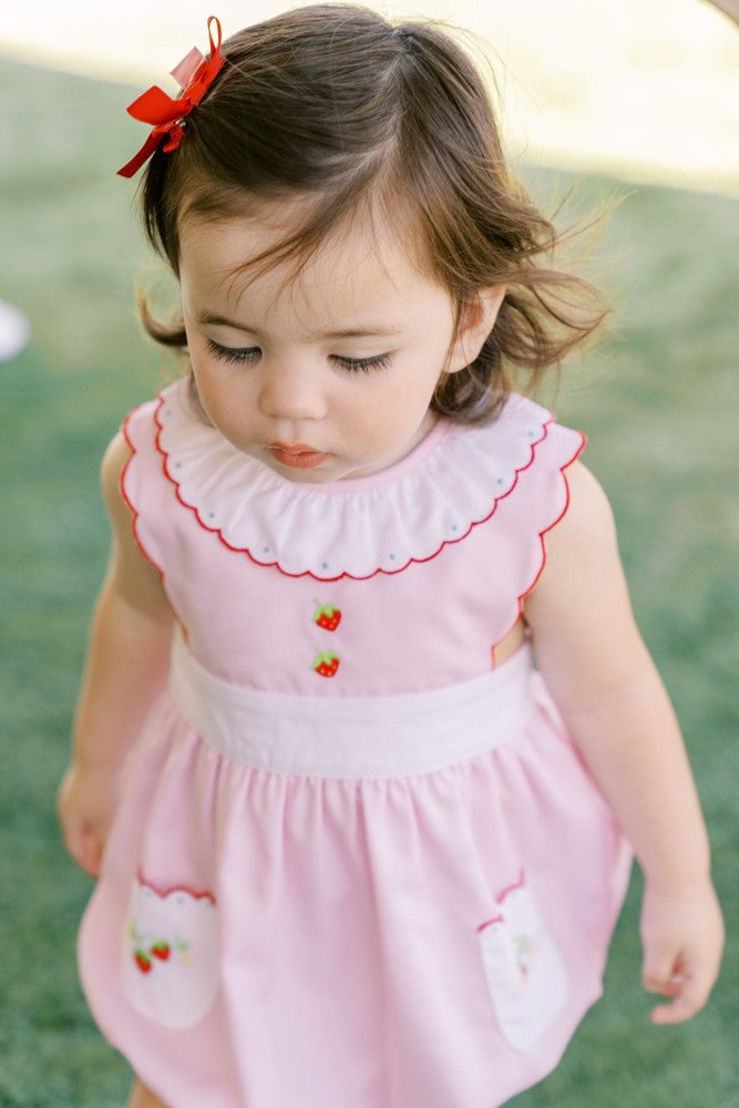 Proper Peony Girls Pink Savannah Strawberry Bubble