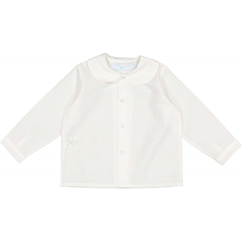Sal & Pimenta Basic Little Boys Shirt - Round Collar