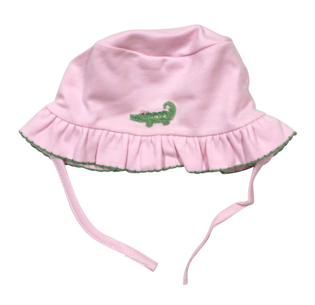 Magnolia Baby Tiny Alligator Emb Floppy Hat