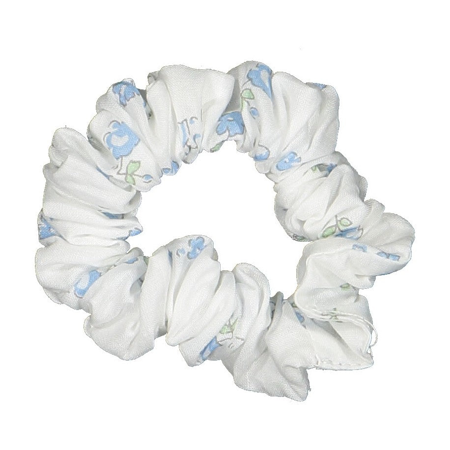 Sal & Pimenta Girls Hair Scrunchie - Blue Peony