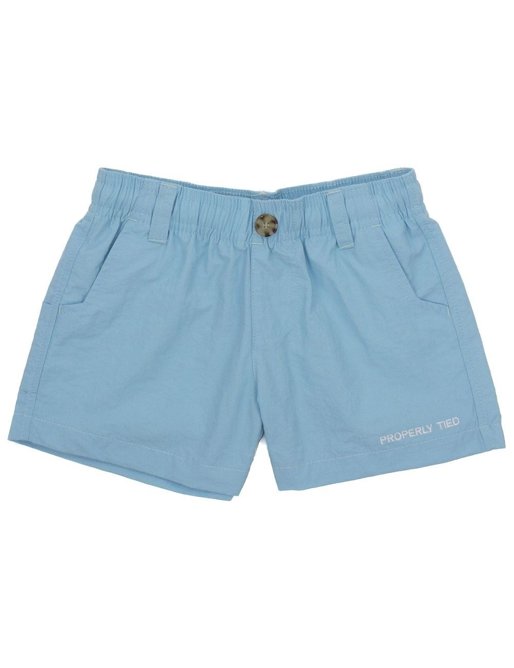 Properly Tied Boys Mallard Shorts - Aqua Blue by Properly Tied