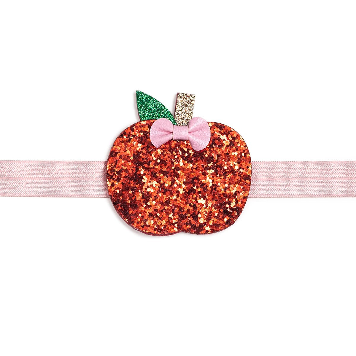 Sweet Wink Girls Headband - Back to School Red Apple by Sweet Wink